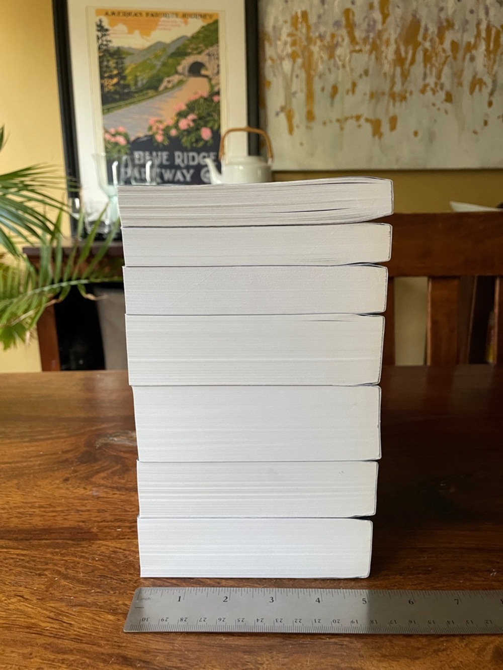 7 Harry Potter Complete Books Set of Seven Scholastic Black White Covers - Picture 6 of 16